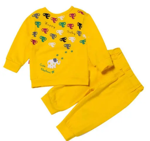 婴幼儿服装黄色