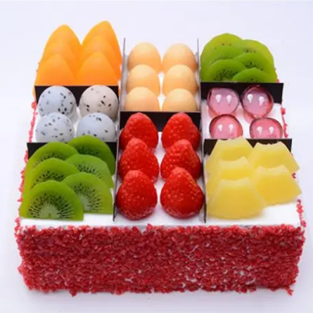 水果蛋糕方形