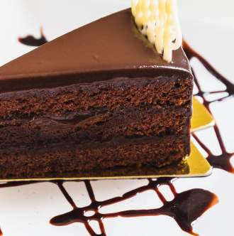 味醒软心巧克力蛋糕新鲜