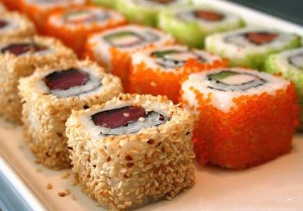 鱼米寿司鲜美