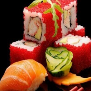 鱼儿寿司鲜美