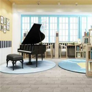 鲍蕙荞钢琴学校地板