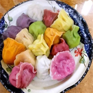 五色水饺韭菜