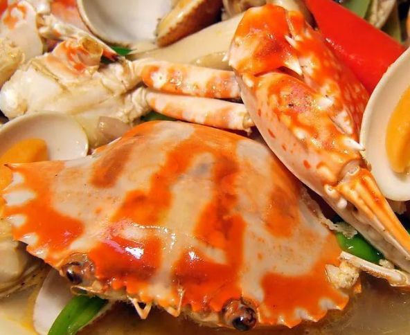 海飞海鲜自助餐厅螃蟹