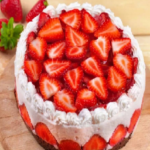 卡吉莎生日蛋糕草莓蛋糕