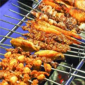 肉多坊韩式烤肉肉串