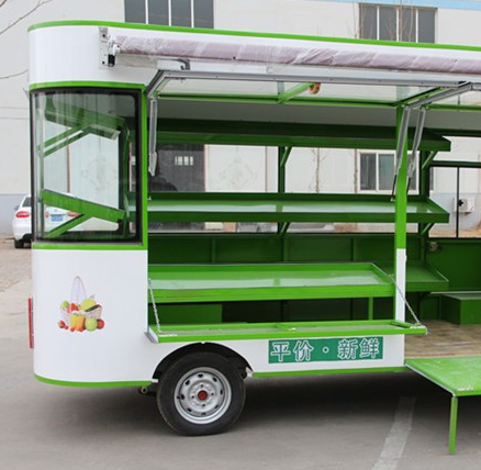 新成餐车绿色