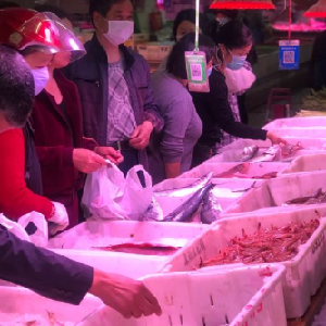 永泰菜市场海鲜区
