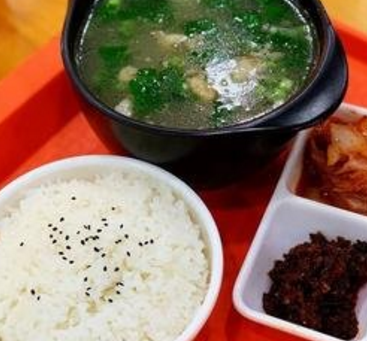 韩香牛肉汤饭健康