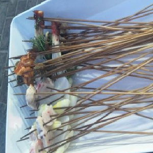 竹子签串串香菜品多