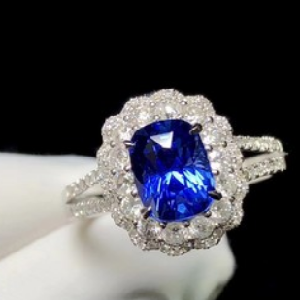  Olivier Bell Crystal Jewelry Blue Crystal