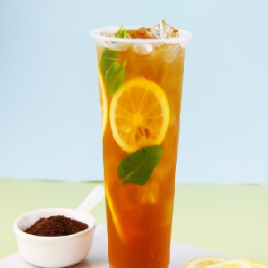 雕茶饮品柠檬红茶