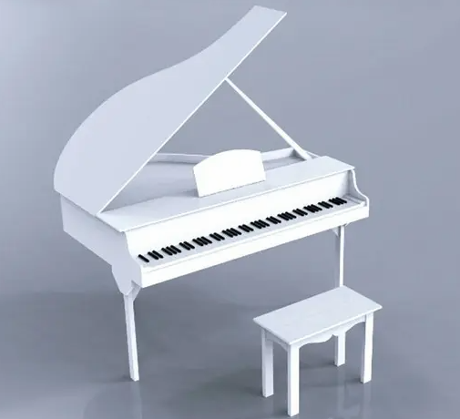 seiler钢琴白色