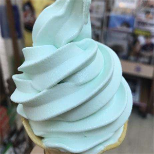 am酸奶冰淇淋蓝色