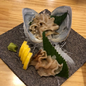 锦·寿司の创意料理蛤寿司