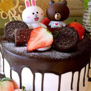 布朗熊蛋糕巧克力