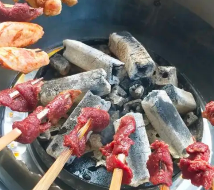 川西火焰山火盆烧烤肉串