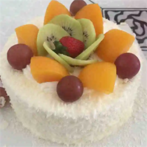 美乐滋蛋糕水果