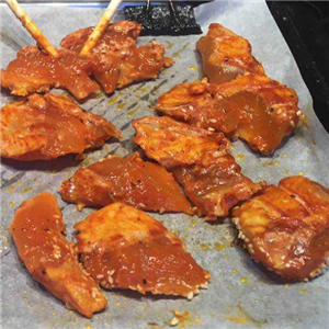 韩式铁板烤肉小吃
