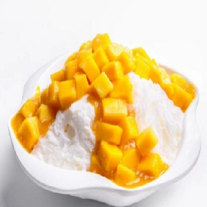 芒果一Q甜品芒果冰淇淋