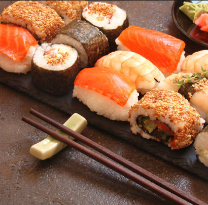 金鱼寿司鲜美