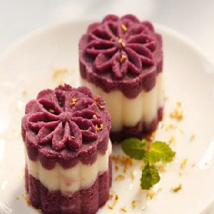 中式糕点紫薯糕