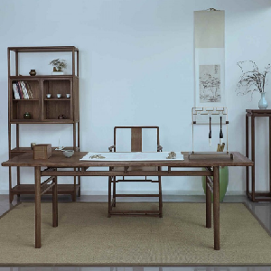 中式家具书桌组合