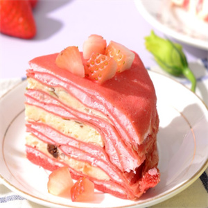 米洛克欧洲蛋糕草莓千层