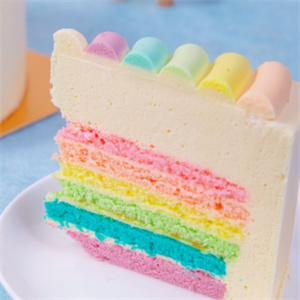 米洛克欧洲蛋糕彩虹蛋糕