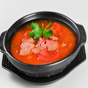 坛肉砂锅番茄味
