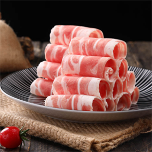 鲜达涮羊肉特色中餐羊肉卷