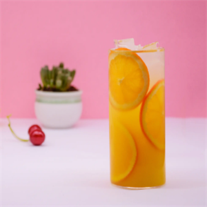鲜果蜜语台湾时尚饮品橙汁