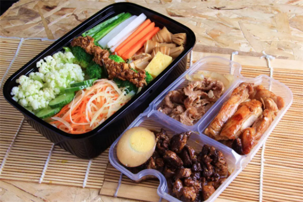 日式盒饭花菜