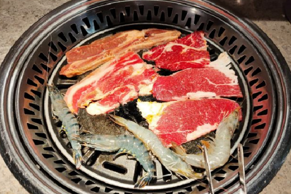东盛烤肉自助料理烤虾