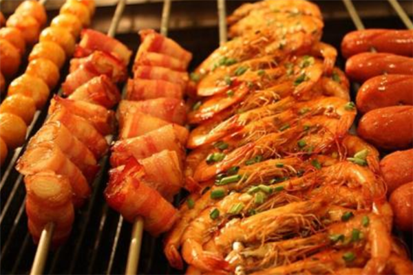 九焱海鲜韩式烤肉自助餐风味