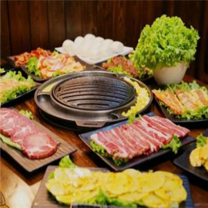 韩式木炭烤肉可口