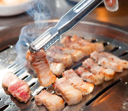 权韩韩国自助烤肉美味