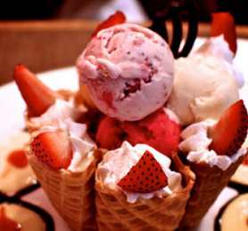 甜品吧草莓