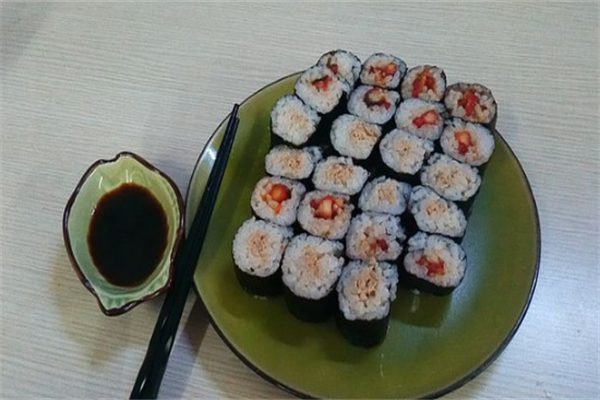一源寿司三文鱼海苔寿司
