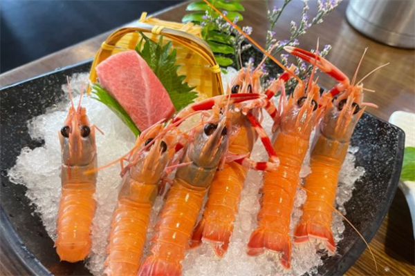 松坂日本料理牡丹虾