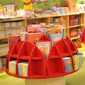 幼儿图书馆书架