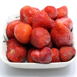 速冻草莓贸易可口