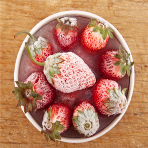 速冻草莓贸易美味