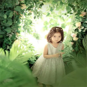 韩式儿童摄影森林