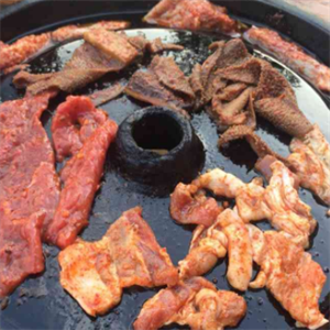 乐山锅盖烤肉牛肉
