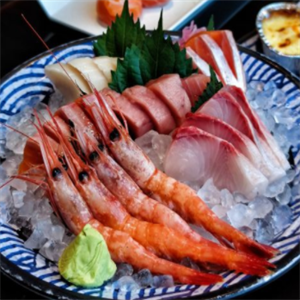 石山日本料理甜虾