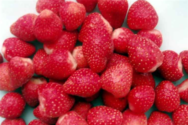速冻草莓贸易风味