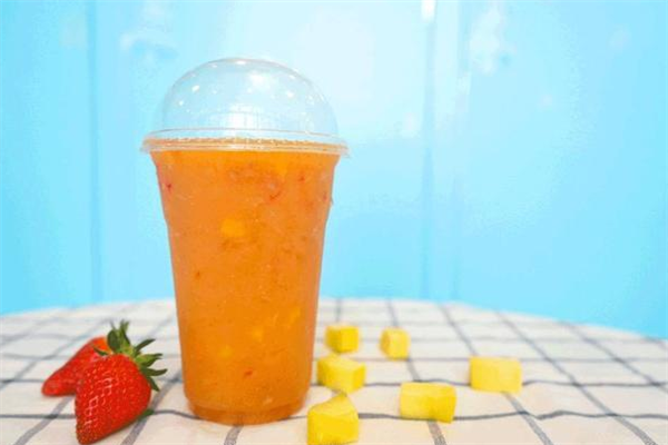 池块果汁冰菠萝