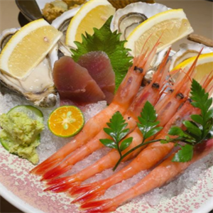 寄席日式创意料理甜虾