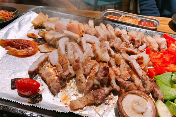 花炉韩国烤肉五花肉